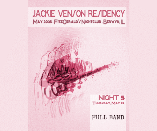 JACKIE VENSON RESIDENCY Grand Finale LIVE ALBUM RECORDED at FITZGERALDS