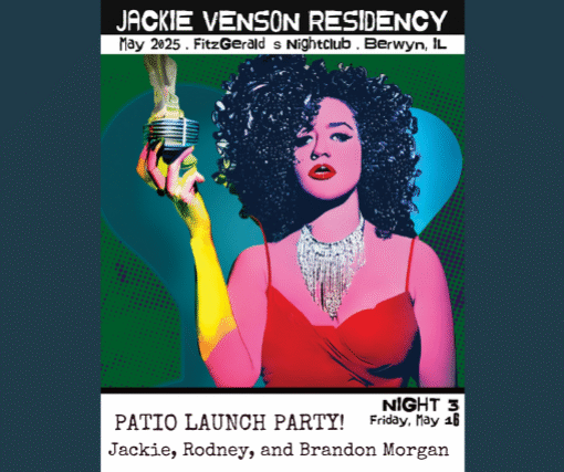 JACKIE VENSON RESIDENCY Night 3 PATIO LAUNCH PARTY Jackie, Rodney, Brandon Morgan Perform Ghost in the Machine