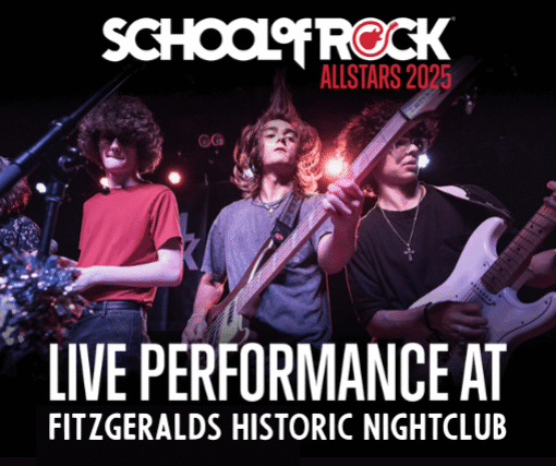 SCHOOL of ROCK ALLSTARS at FITZGERALDS Historic Nightclub