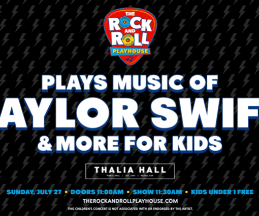 The Rock and Roll Playhouse plays Music of Taylor Swift More for Kids
