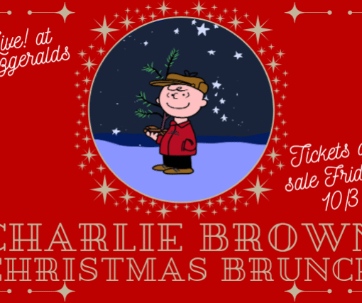 Tickets on Sale Friday, 103 at 10am A Charlie Brown Christmas Brunch LIVE