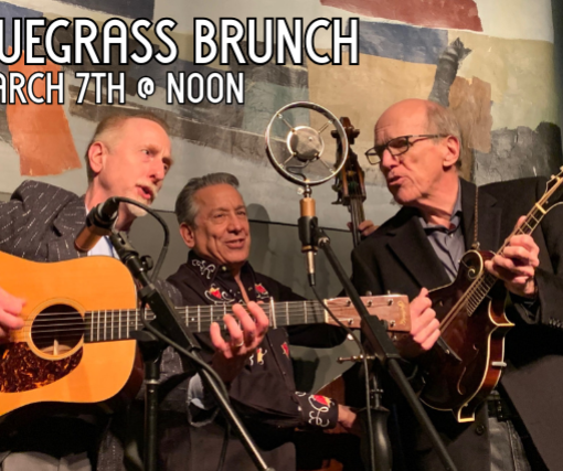BLUEGRASS BRUNCH w The Mighty Lonesome Trio