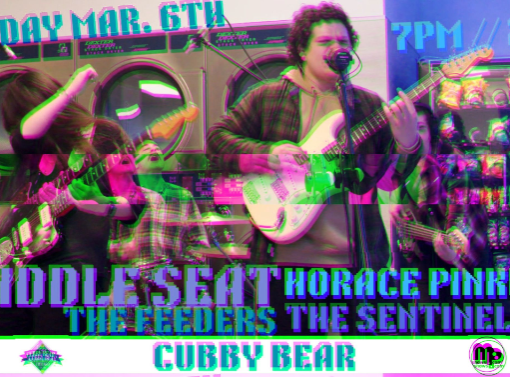 MIDDLE SEAT HORACE PINKER THE FEEDERS THE SENTINELS