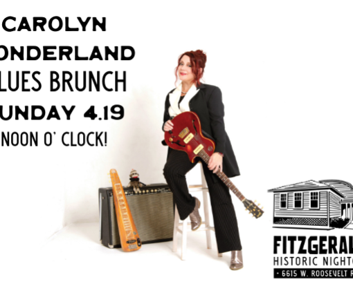 CAROLYN WONDERLAND does BLUES BRUNCH @ FITZGERALDS