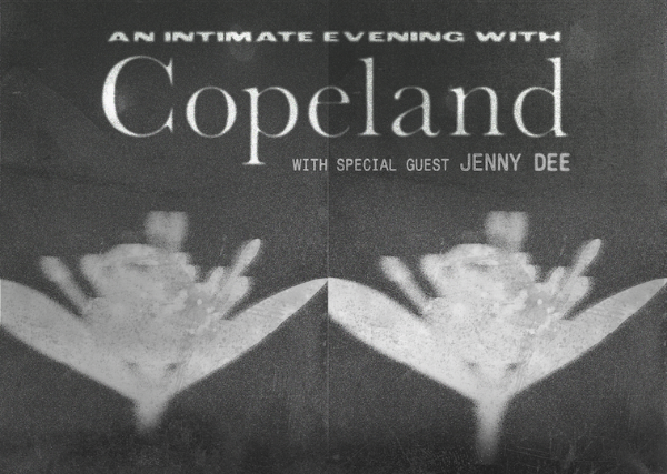Copeland w. Special Guest Jenny Dee