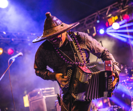 TERRANCE SIMIEN The Zydeco Experience at FITZGERALDS Nightclub