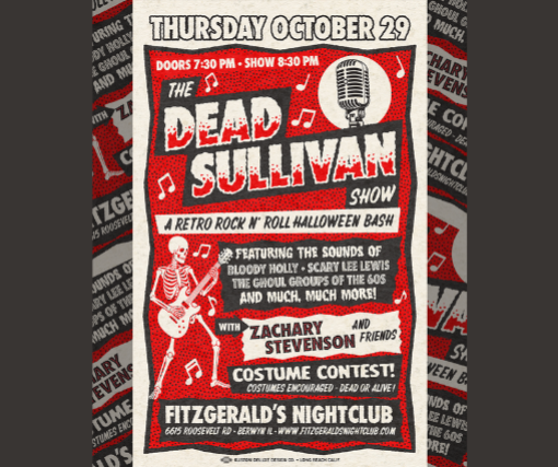 Dead Sullivan’s Retro Rock Roll Halloween Bash