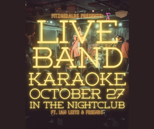 LIVE BAND KARAOKE ft. Ian Leith Friends