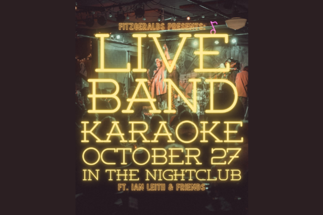 LIVE BAND KARAOKE! ft. Ian Leith & Friends